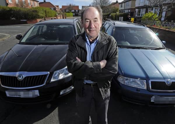 Peter Simmonds wants an apology from the DVLA after they declared both his old and new car off the road