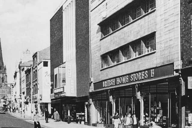 British Home Stores, Fishergate, Preston 1965