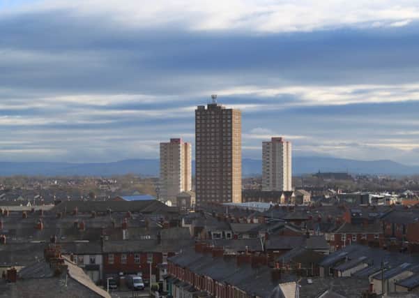 The tower blocks at Layton will remain a feature of the Blackpool skyline for a little longer