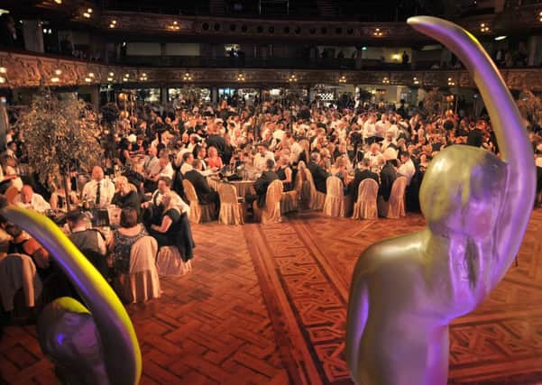 BIBAs awards from the Blackpool Tower ballroom.
A packed ballroom.   PIC BY ROB LOCK
11-9-2015
