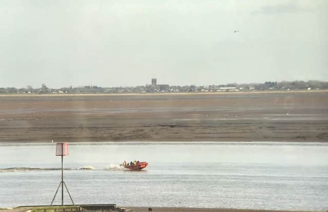 Inshore Lifeboat Sally and her crew rescued four girls from the banks of the River Ribble