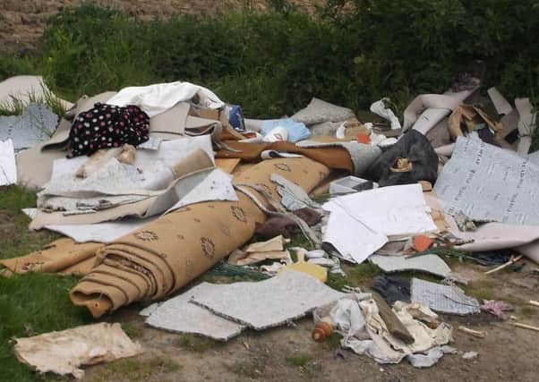 In 2014/15 local authorities in England dealt with 900,000 incidents of fly-tipping