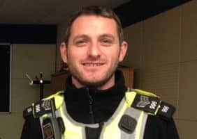 Police Sgt Dan  Whitaker of Fleetwood police