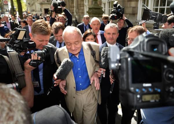 Former mayor of London Ken Livingstone is surrounded media outside Millbank in Westminster, London, as Jeremy Corbyn is facing intense pressure to suspend his close ally after he defended the actions of an MP suspended over an anti-Semitism row. PRESS ASSOCIATION Photo. Picture date: Thursday April 28, 2016. Senior figures in the party, including Labour's current candidate for London mayor and two shadow cabinet ministers, have called for Mr Livingstone to be thrown out after he said Bradford West MP Naz Shah's actions were "over the top" but not anti-Semitic. See PA story POLITICS Shah. Photo credit should read: Anthony Devlin/PA Wire