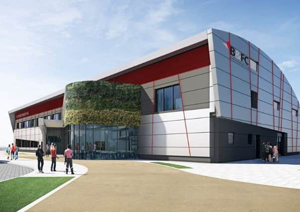 An artist's impression of how Blackpool and The Fylde College's energy HQ might look