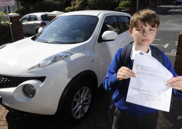11-year-old Jorge Zacharias woke to find his mum's car had been stolen