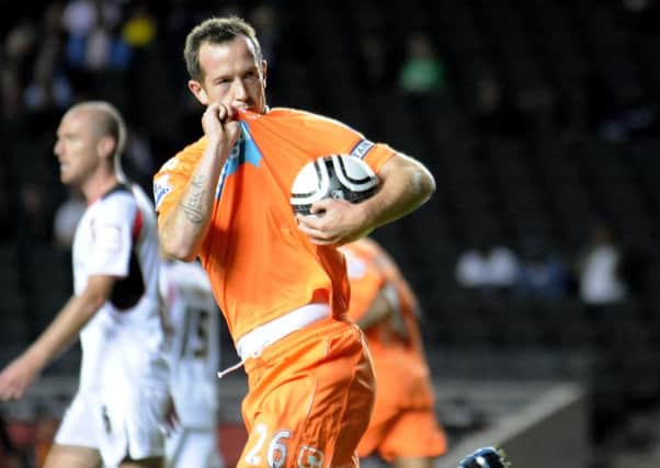 Charlie Adam shows his love for Pool back in 2010