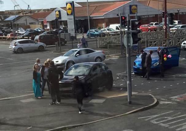 One of the accidents in Anchorsholme