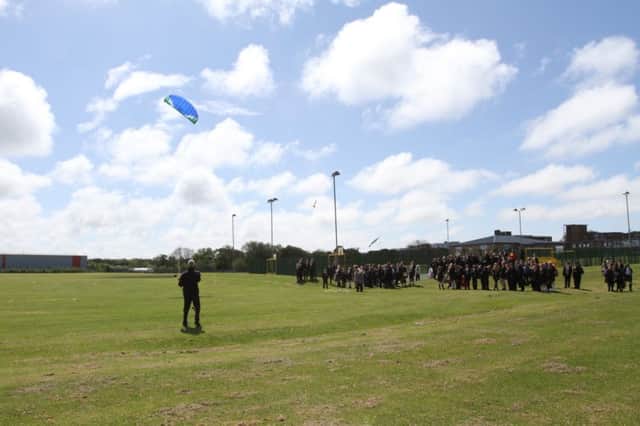Kite flying at St George's CE Academy