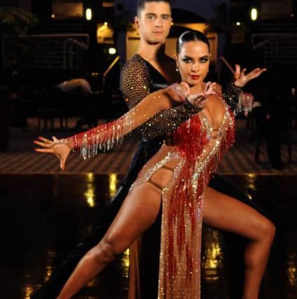 The 91st Annual Blackpool Dance Festival. Pictured is Nicole Duque and Olexandr Marodsuk