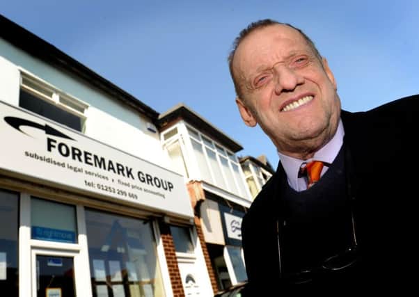 Paul Bowler outside his new Foremark premises in Church Street