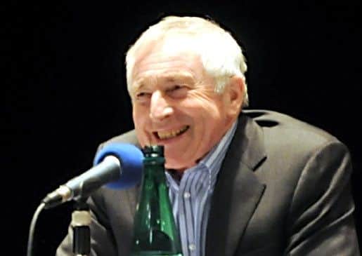 Jonathan Dimbleby in action on Any Questions.