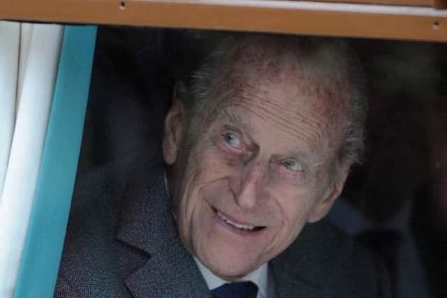 The Duke of Edinburgh in Edinburgh. Picture: Neil Hanna