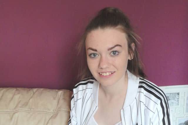 Caitlin Smith,  14, doesn't see herself as a carer