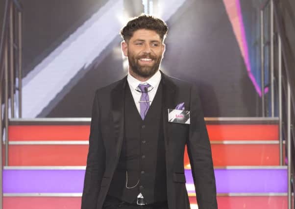 Sam Giffen enters the Big Brother House