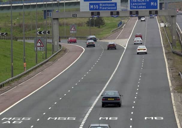 The southbound M6 at Broughton Interchange near Preston will be closed for three nights
