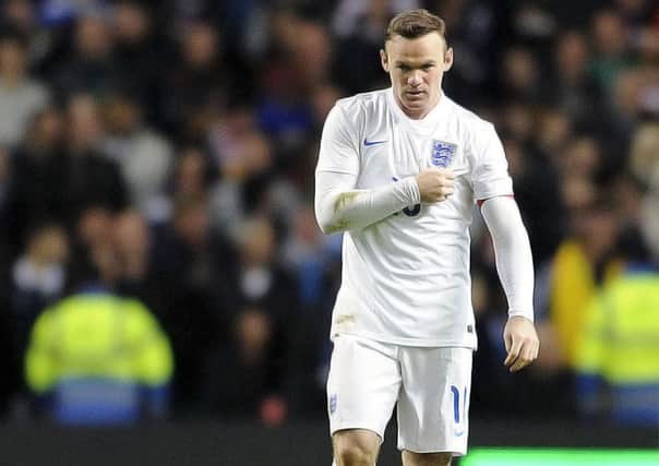 Wayne Rooney was on top form in the centre of midfield for England. Image - John Devlin, Johnston Press