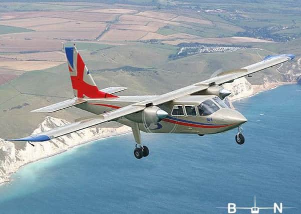 Britten-Norman's Brexit plane