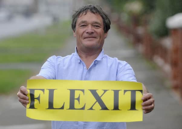 David Scrivener wants Fleetwood to become it's own borough again and has started a Flexit group