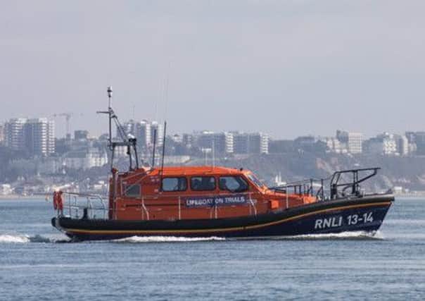 New Shannon-class lifeboat, the Kenneth James Pierpoint.
