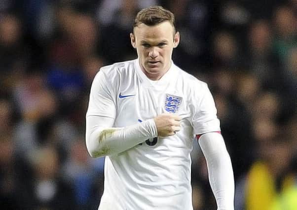 England captain Wayne Rooney.