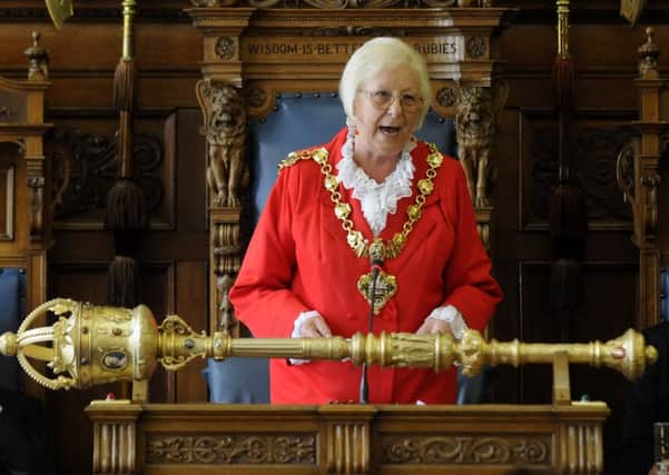 Blackpool Mayor Coun Kath Rowson