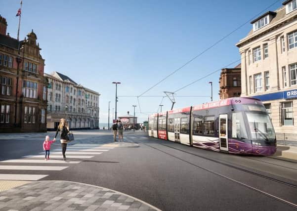 More artists impressions of how the controversial tramway could loolk