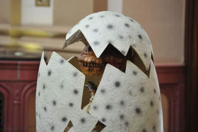 The Jurassic Experience at the Winter Gardens: You must have been a beautiful baby - or maybe not!