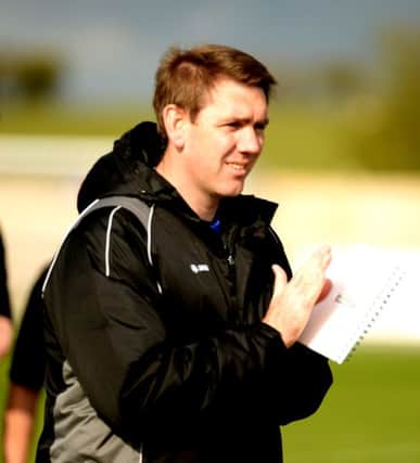 Fylde manager Dave Challinor