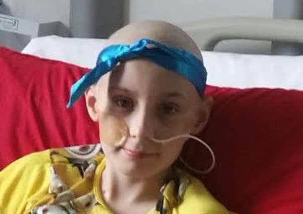 Alison Hayden, 11, is fighting cancer