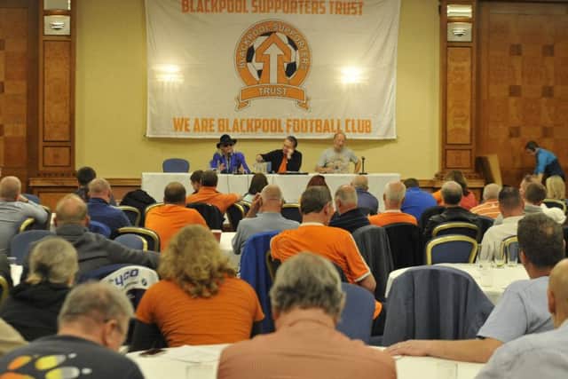 Tensions ran high as Owen Oyston met with Blackpool fans on Saturday