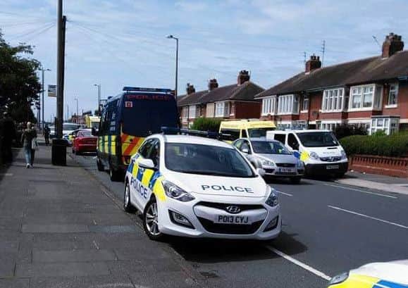 The stabbing comes just five weeks after a woman was hurt in a similar incident