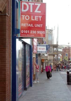 Pictures Martin Bostock.
Empty shops in and around Blackpool town centre.
Church Street