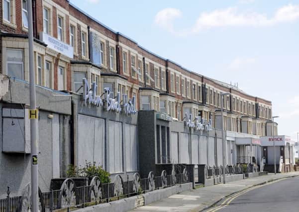 Hotels on Bourne Crescent off Blackpool Promenade, South Shore