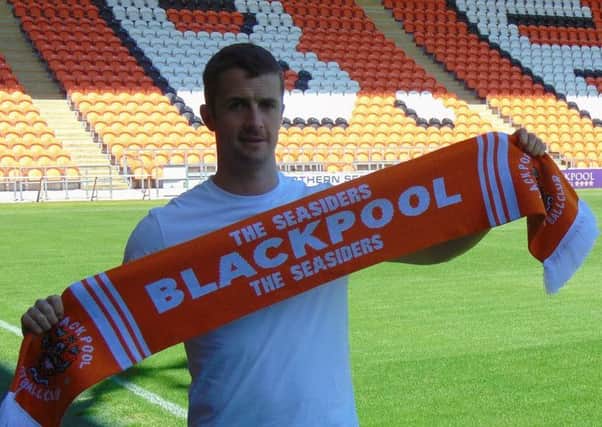 Danny Pugh Picture: Blackpool FC