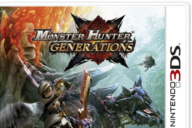 GAME OF THE WEEK: Monster Hunter Generations, Platform: Nintendo 3DS, Genre: Arcade. Picture credit: PA Photo/Handout.