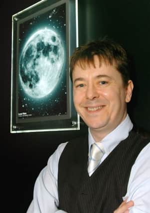 Dr Nick Lister (Principal-Lawrence House Astronomy School) at Rossall School, Fleetwood.