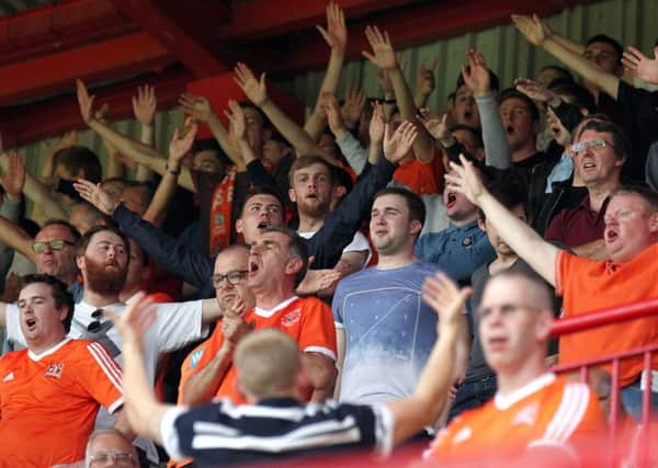 Blackpool fans were bitterly disappointed with the club's performance in the 2014/15 season