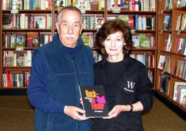 Margaret Sheridan was praised as a much loved and well respected worker, including by local author Pete Shelton (pictured) whom she helped to launch his book