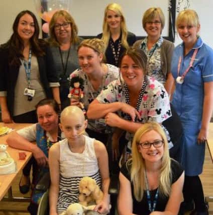 Alison Hayden and the team from Blackpool Victoria Hospital