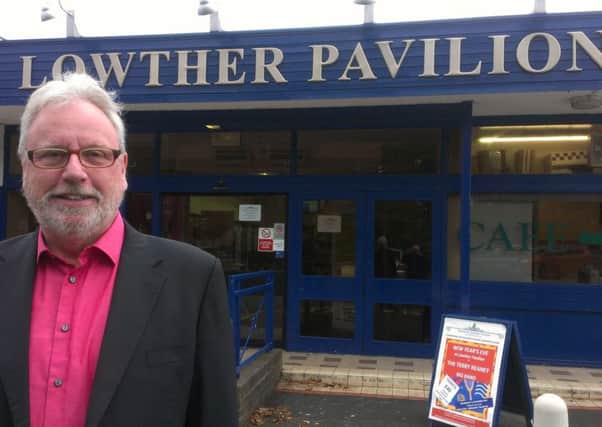 Roger McCann, who is quitting as manager of Lowther Pavilion