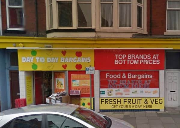 Day to Day Bargains, Central Drive. Picture: Google