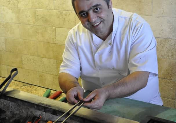 Veli Kirk, owner of Anatolia Turkish restaurant