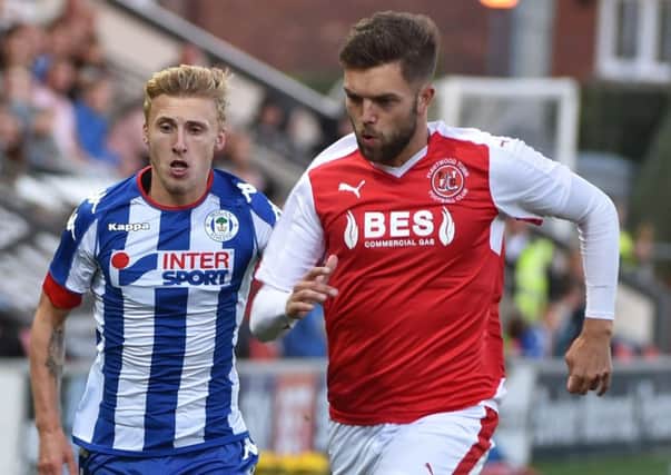 Fleetwood Town lost 4-3 to Wigan Athletic on Friday