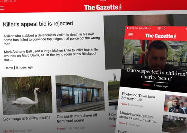 The new Gazette mobile app