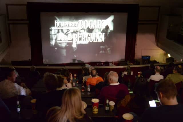 The audience packed into the Regent