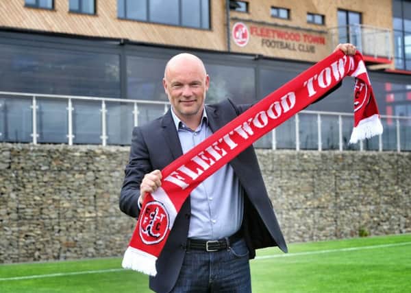 Fleetwood Town's new head coach Uwe Rosler