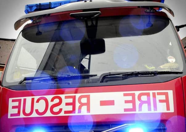 Fire crews had to cut a passenger free from a car after a road accident in Hartlepool.
