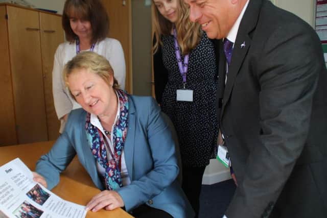 Felicity Greeves along with other staff members of the FCAT Central Services team who have worked on the bid