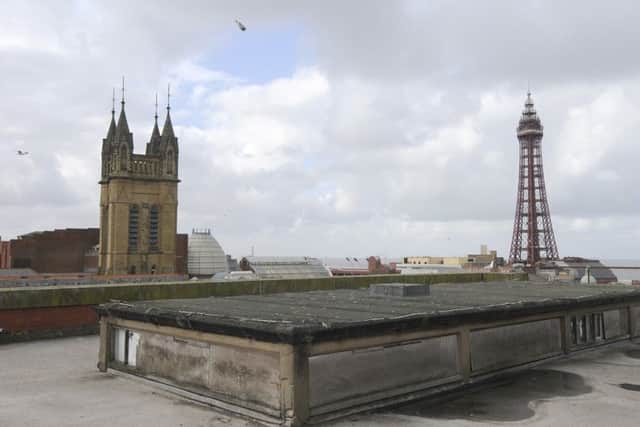 View from the roof of  the old Post Office on Abingdon Street which is going to be redveloped